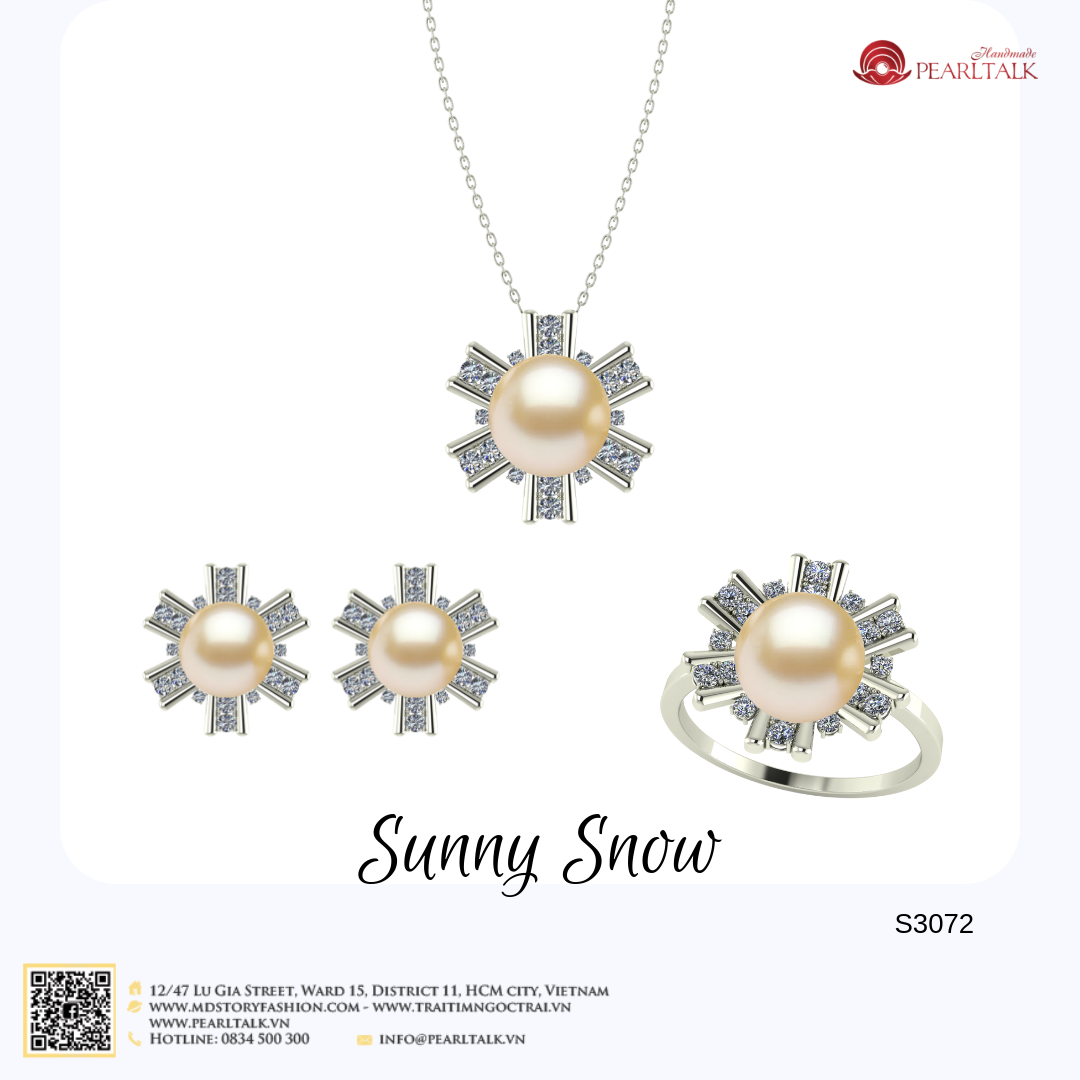 Bộ ngọc trai Sunny Snow – S3072